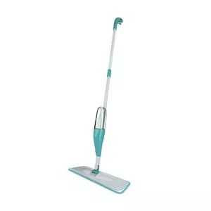 Mop Spray Fit<BR>- Cinza & Verde Água<BR>- 70x11x10cm<BR>- 365ml<BR>- Euro Homeware