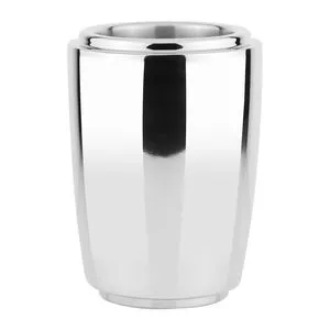 Cooler Para Garrafa De Vinho<BR>- Inox<BR>- 18,5xØ12,5cm