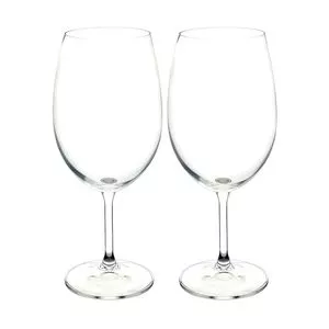 Jogo De Taças Para Vinho Anna<BR>- Cristal<BR>- 2Pçs<BR>- 580ml<BR>- Full Fit