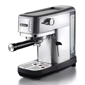 Máquina De Café Expresso Jade Ariete® 1380<BR>- Inox & Preta<BR>- 29x14x34cm<BR>- 1,1L<BR>- 220V<BR>- 1300W