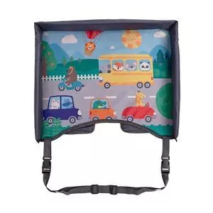 Mesa De Atividade Para Carro<BR>- Cinza Escuro<BR>- 34x42x24cm<BR>- Buba