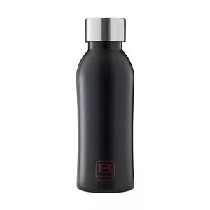 Garrafa Twin<BR>- Inox & Preta<BR>- 500ml<BR>- Bugatti