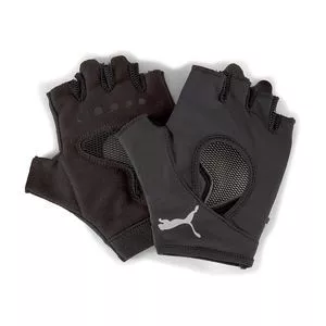 Luva De Treino Tr Gym Gloves<BR>- Preta<BR>- Puma