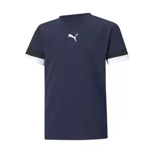 Camiseta Puma®<BR>- Azul Marinho<BR>- Puma