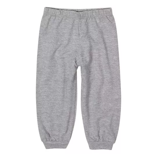 Calça Jogger- Cinza Claro- Malwee