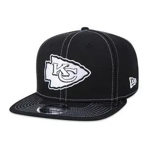 Boné 9Fifty Of Sn Core Kanchi Blk<BR>- Preto & Branco