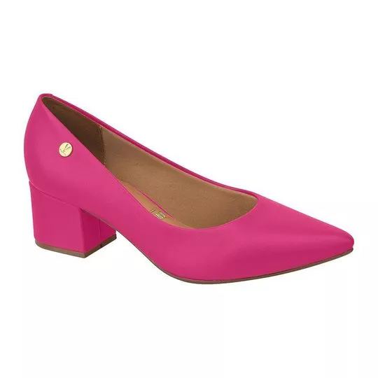 Scarpin Liso- Pink- Salto: 4cm- Vizzano