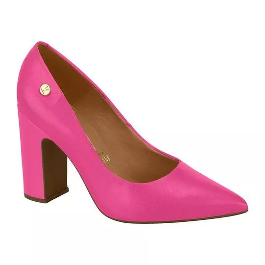 Scarpin Liso- Pink- Salto: 9cm- Vizzano