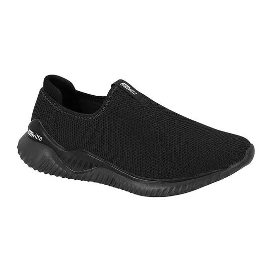 Slip On Texturizado- Preto- Actvitta