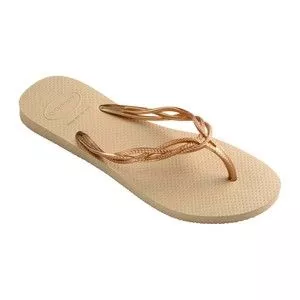 Chinelo Havaianas Flash Sweet<BR>- Bege