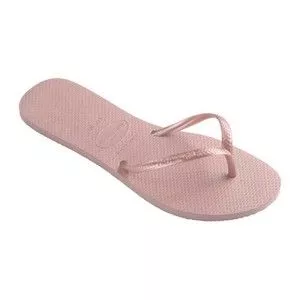 Chinelo Havaianas Flat<BR>- Rosa Claro