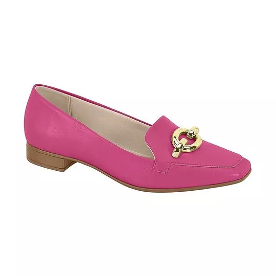 Loafer Com Aviamento- Pink