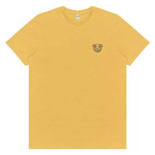 Camiseta Ondas- Amarelo Escuro- Minty