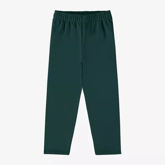 Calça Jogger Básica- Verde Escuro- Rovitex