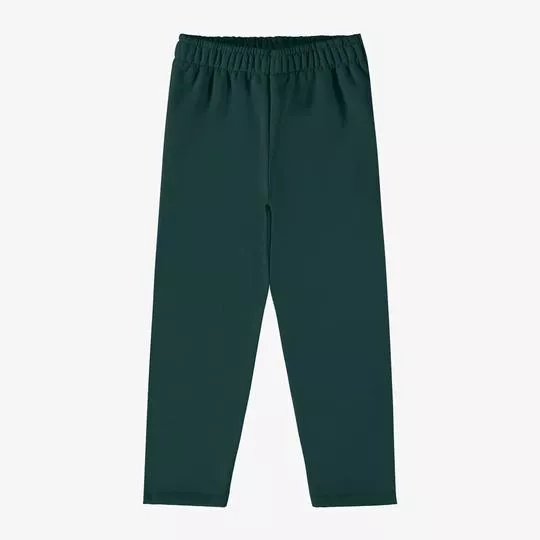 Calça Jogger Básica- Verde Escuro- Rovitex