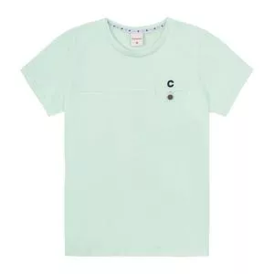 Camiseta Lisa<br /> - Verde Água<br /> - Carinhoso