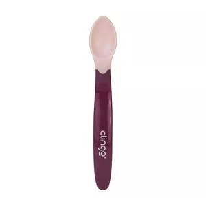 Colher Smart<BR>- Rosa Claro & Vinho<BR>- 15cm<BR>- Clingo