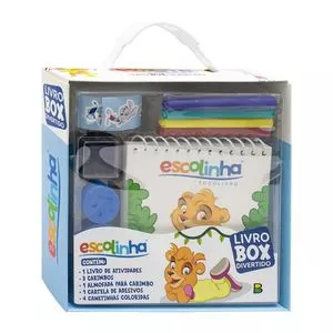 Livro-Box Divertido! Escolinha<BR>- Todolivro<BR>- Português<BR>- 10Pçs