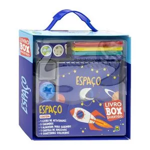 Livro-Box Divertido! Espaço<BR>- Todolivro<BR>- Português<BR>- 10Pçs