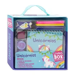 Livro-Box Divertido! Unicórnios<BR>- Todolivro<BR>- Português<BR>- 27,2x28,5x1,3cm