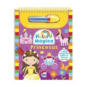 Pintura Mágica: Princesas<BR>- Happy Books