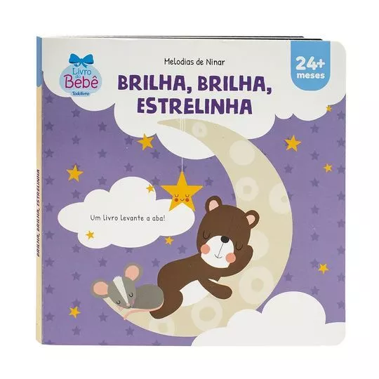 Melodias De Ninar-Um Livro Levante A Aba! Estrelinha- The Clever Factory, Inc.