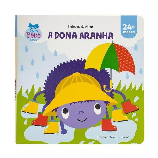 Melodias De Ninar-Um Livro Levante A Aba! A Dona Aranha- The Clever Factory, Inc.