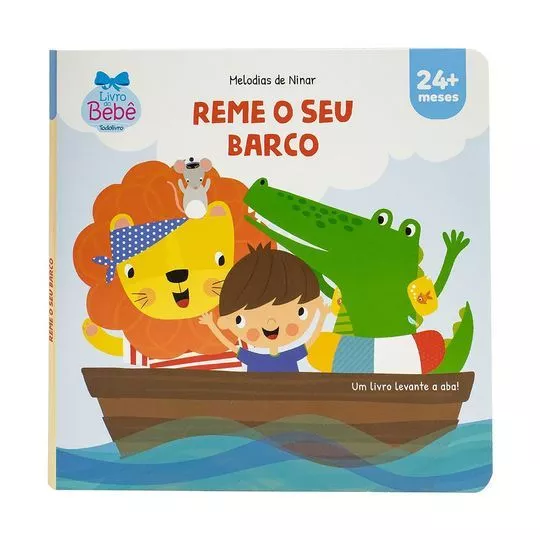 Melodias De Ninar-Um Livro Levante A Aba! Reme O Seu Barco- The Clever Factory, Inc.