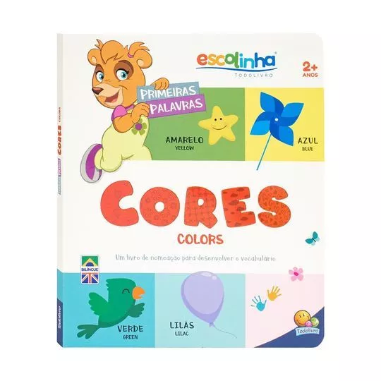 Escolinha Primeiras Palavras: Cores- Mammoth World- Todolivro