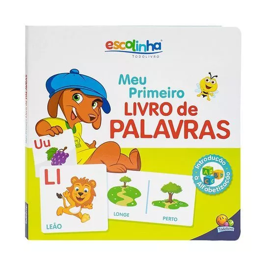 Escolinha Meu Primeiro Livro De Palavras- Todolivro