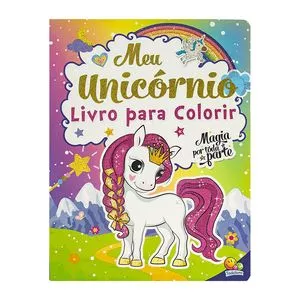 Meu Unicórnio Livro Para Colorir<BR>- Dreamland Publications