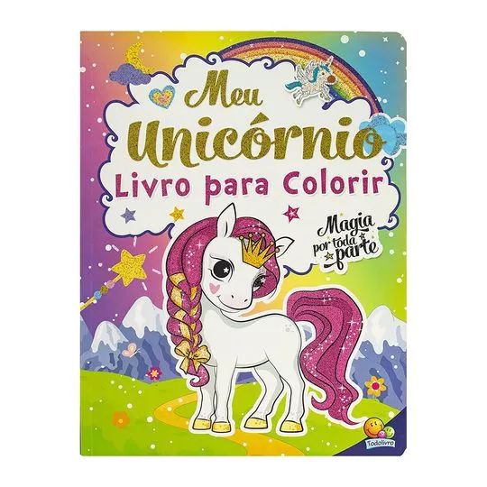 Meu Unicórnio Livro Para Colorir- Dreamland Publications