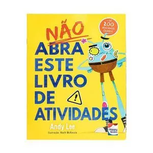 Não Abra Este Livro De Atividades Com Adesivos<BR>- Happy Books