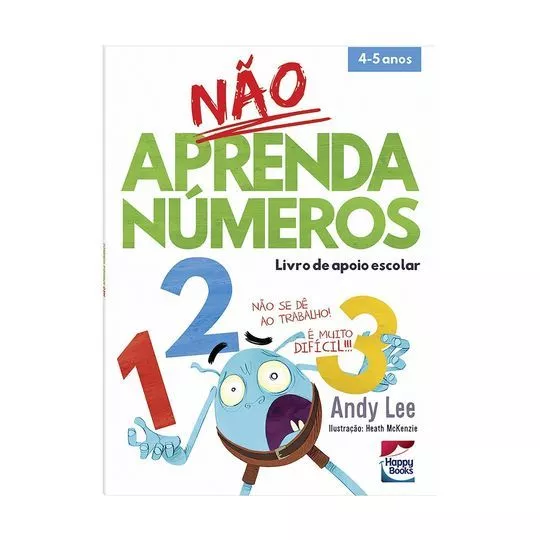 Não Aprenda Números- Lake Press Pty- Happy Books