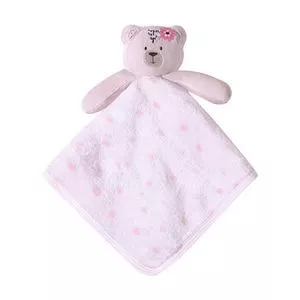 Naninha Ursinho<BR>- Rosa Claro & Rosa<BR>- 36x36cm<BR>- Papi