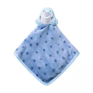 Naninha Poá<BR>- Azul & Azul Escuro<BR>- 36x36cm<BR>- Papi