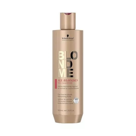 Shampoo Rich Blond Me- 300ml- Schwarzkopf