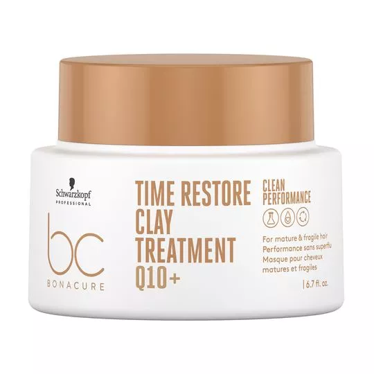 Máscara de tratamento Time Restore- 200ml- Schwarzkopf