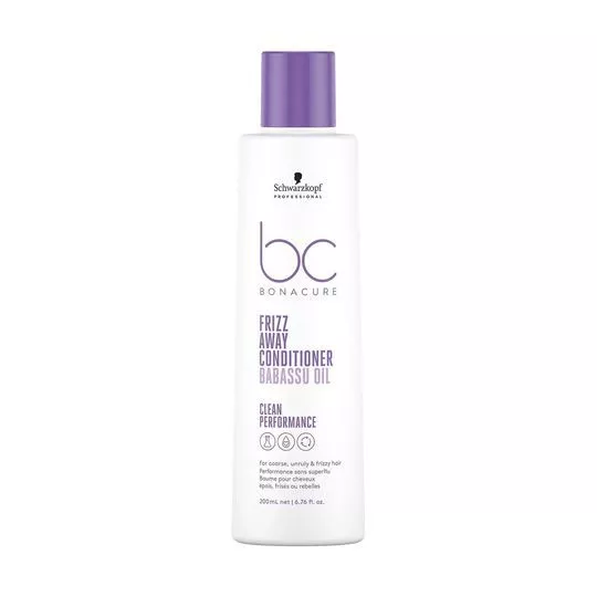 Condicionador Bonacure Clean Performance Frizz Away- 200ml- Schwarzkopf