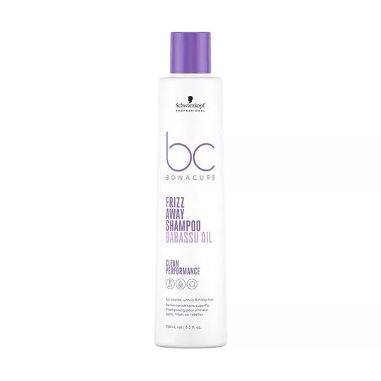 Shampoo Bonacure Clean Performance Frizz Away- 250ml- Schwarzkopf