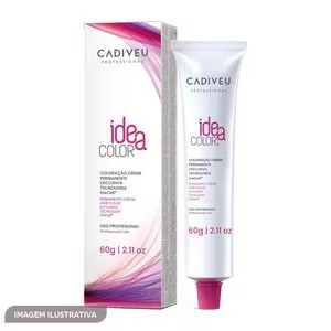 Cadiveu Professional Idea Color Coloração<BR>- 1.8 Preto Azulado<BR>- 60g<BR>- Cadiveu