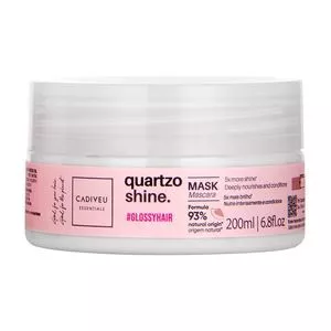 Máscara Quartzo Shine<BR>- 200ml<BR>- Cadiveu