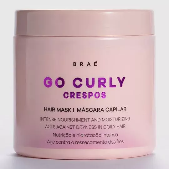 Máscara Capilar Crespos Go Curly- 500g