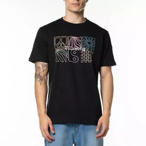 Camiseta Billabong®<BR>- Preta