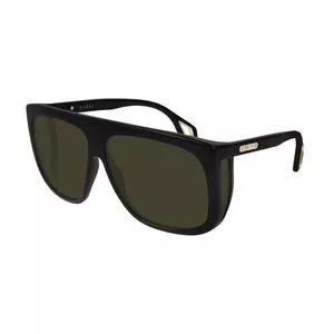 Óculos De Sol Máscara<BR>- Preto<BR>- Gucci