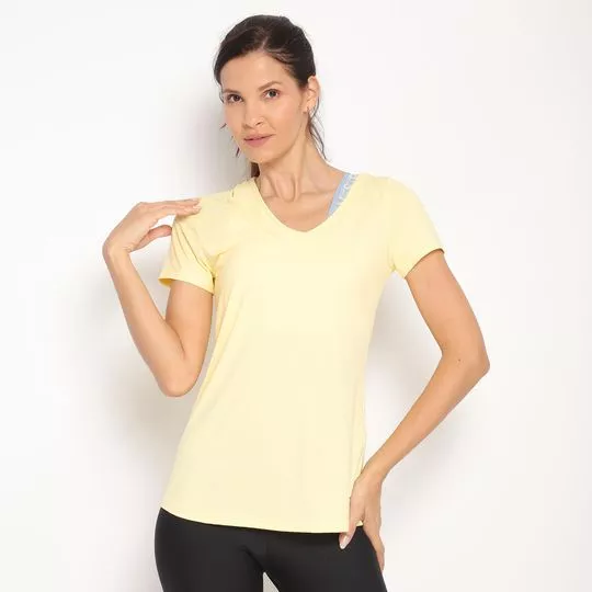 Blusa Texturizada- Amarela