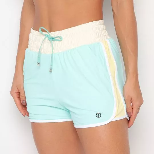 Short Vestem®- Verde Claro & Off White