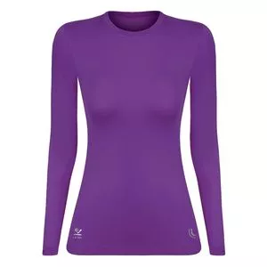 Blusa Com Proteção Uv50+<BR>- Roxa