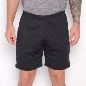 Short Com Bolsos<BR>- Preto<BR>- Physical Fitness