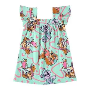 Vestido Patrulha Canina®<BR>- Verde